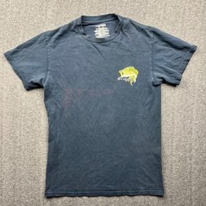 Columbia T-Shirt Women Small Black PFG Off The Hook Bass Tournament Graphic Tee